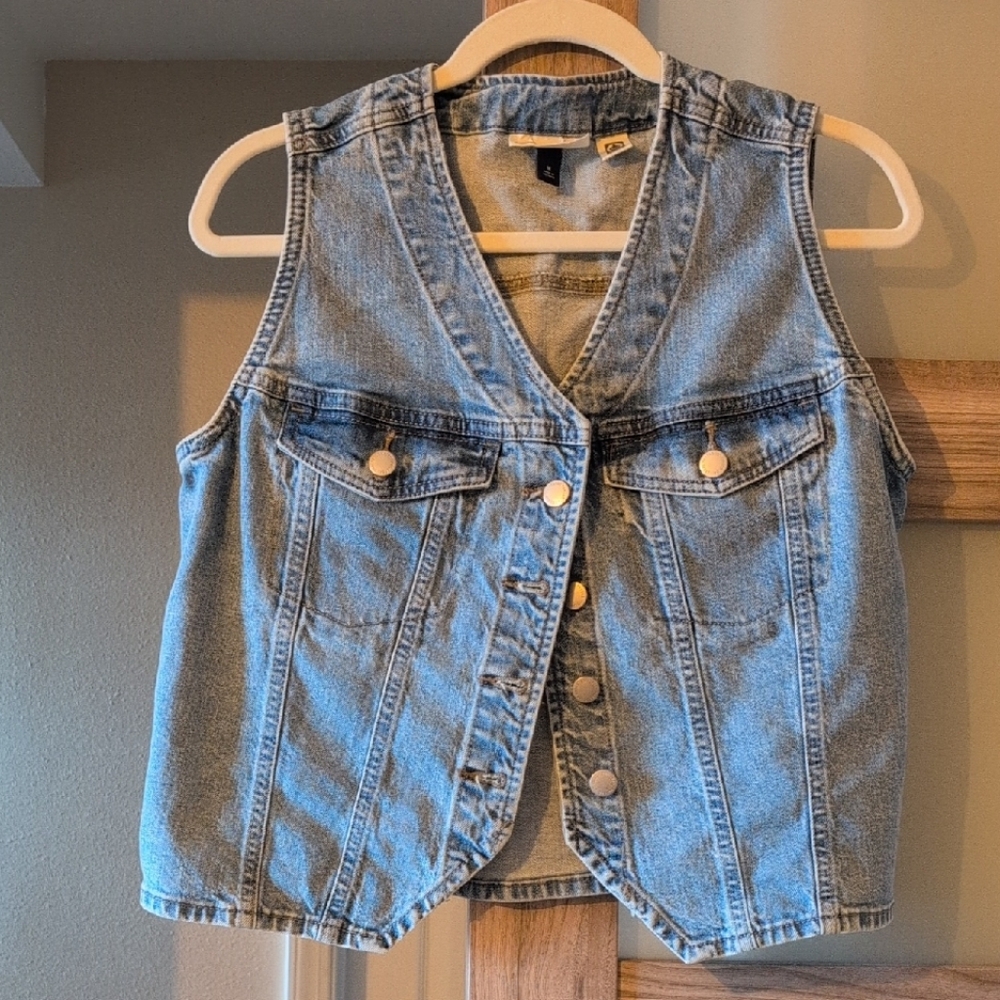 Universal Thread Blue Button Down Shirt - image 1